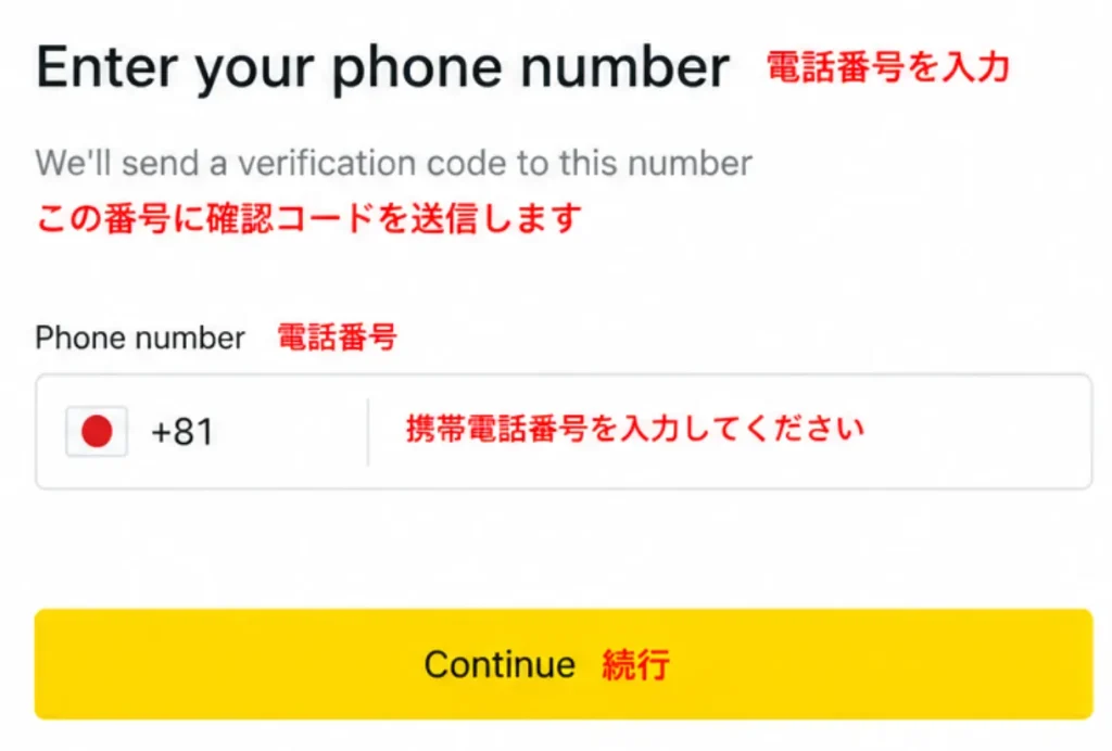 Exnessの口座開設手順7